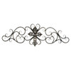 CROSS SCROLLWORK WALL PLAQUE