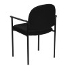 Black Vinyl Stack Chair