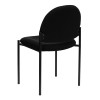 Black Vinyl Stack Chair