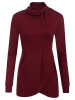 H-Line Asymmetric Casual Blouses