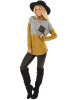 Casual Contrast Color Pocket Blouses&Shirts Tops