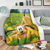 Pluto Flowers Premium Blanket