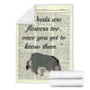 Weeds Are Flowers Too 'Eeyore' Premium Blanket