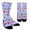 BTS BT Pattern Socks