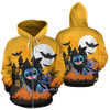 Stitch Halloween Zip-Up Hoodie