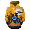 Stitch Halloween Zip-Up Hoodie