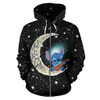 Stitch Halloween Zip-Up Hoodie