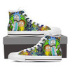 Psychedelic High Top Canvas Shoes