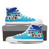 Star Wars Tie Fighter Summer Men High Top Canvas Shoes