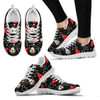 Mickey Black Pattern Sneakers