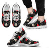 Mickey Black Pattern Sneakers