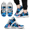 Stitch Black Pattern Sneakers