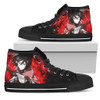 Attack On Titan Shoes High Top Mikasa Ackerman