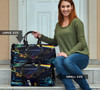 Rick & Morty Pink Floyd Dark Side of the Moon Travel Bag