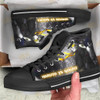 Naruto Sneakers Sasuke versus Naruto High Top Shoes