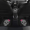 Skull Girls And Dogs Car Floor Mats Front And Back