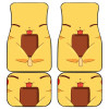 Pikachu Car Floor Mats Front And Back