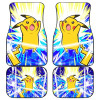 Pikachu Car Floor Mats Front And Back