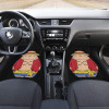Luffy Totoro One Piece Car Floor Mats Front And Back