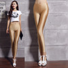 VanityVibe Women's Spandex Leggings Solid Candy Color
