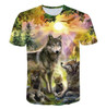 Wolf Lovers Printed 3D Casual Men's T-shirts VV Brand