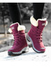 Women's Waterproof Comfortable Lace-up Boots