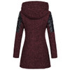 Modern Lady Hooded Coat