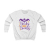 No Tricks Just Treats Kids Sweatshirt