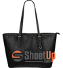 This Is The USA-Small Leather Tote Bag-Free Shipping