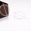 Stylish Modern Hoop Earrings