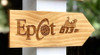 Your Miles to Epcot Personalized Sign - SPECIAL EDITION
