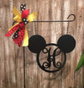 3 Circle - 14" Personalized Initial MONOGRAM Yard/Garden Flag