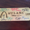 Your Miles to Aulani Personalized Sign