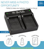 BM Premium 2 SLB-10A Batteries and Dual Bay Battery Charger for Samsung EX2F, WB200, WB250F, WB2100, WB500, WB550, WB750, WB800F, WB850, WB850F Camera
