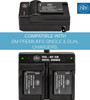 BM Premium 2 Pack of SLB-10A Batteries for Samsung WB150F, WB200, WB250F, WB2100, WB500, WB550, WB750, WB800F, WB850, WB850F Cameras
