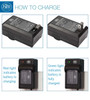 BM 2 NB-11LH Batteries and Charger for Canon PowerShot Elph 320, Elph 340, Elph 350, Elph 360, A2300 A2400 A2600 A3400 A4000 SX400 SX410 SX420 Cameras