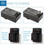 BM VW-VBT380 Battery and Charger for Panasonic HC-V800K HC-VX1K HC-WXF1K HCV510 HCV520 HC-V550 HC-V710 V720 V750 V770 VX870 VX981 W580 W850 HC-WXF991