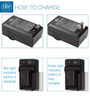 BM VW-VBT190 Battery and Charger for Panasonic HC-V800K HC-VX1K WXF1K V510 V520 V550 V710 V720 V750 V770 HC-VX870 HC-VX981 HC-W580 HC-W850 HC-WXF991