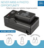 BM Premium DMW-BMB9 Battery and charger for Panasonic Lumix DC-FZ80 DMC-FZ40K DMC-FZ45K DMC-FZ47 FZ48K DMC-FZ60 DMC-FZ70 DMC-FZ100 DMC-FZ150 Cameras