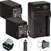 BM Premium 2 BP-828 Batteries and Charger for Canon VIXIA HF G30, HF G40, HF G60, HF G50, XA11, XA15, XA20, XA25, XA40, XA45, XA50, XA55 Camcorders