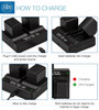 BM 2 BP-820 Batteries and Dual Charger for Canon VIXIA GX10 HF G21 HFG30 HFG40 HF G50 HF G60 XA10 XA11 XA15 XA20 XA25 XA40 XA45 XA50 XA55 Camcorders
