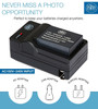 BM 3 LP-E17 Batteries and Battery Charger for Canon EOS M6 Mark II SL2 SL3 EOS RP EOS M3 EOS M5 EOS M6 Rebel T6i T6s T7i T8i EOS 77D 750D 760D Cameras