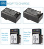 BM Premium 2-Pack of LP-E8 Batteries and Battery Charger for Canon EOS Rebel T2i, T3i, T4i, T5i, EOS 550D, EOS 600D, EOS 650D, EOS 700D Cameras