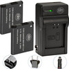 BM Premium 2 NB-11LH Batteries and Charger for Canon Elph 110, Elph 130, Elph 135, Elph 140, Elph 150, Elph 160, Elph 170, Elph 180, Elph 190 Cameras