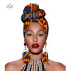 African Headtie Print Headwrap Ankara Wax Fabric 100% Pure Cotton Scarf Kente Scarves Dashiki Printing For Women Lady New Wyb56