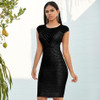 Adyce 2019 New Autumn Green Lace Bandage Dress Women Sexy Hollow Out Bodycon Club Celebrity Evening Runway Party Dress Vestidos