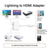 4K 1080P for iPhone to HDMI VGA AUDIO Adapter For Apple ipad ipod digital AV Adapter