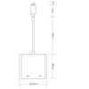 4K 1080P for iPhone to HDMI VGA AUDIO Adapter For Apple ipad ipod digital AV Adapter