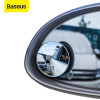 Baseus 2Pcs Car Mirror HD Convex Mirror Blind Spot Auto Rearview Mirror 360 Degree Wide Angle Vehicle Parking Rimless Mirrors