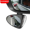 2 in 1 Car Convex mirror & Blind Spot Mirror Wide Angle Mirror 360 Rotation Adjustable Rear View Mirror View front wheel